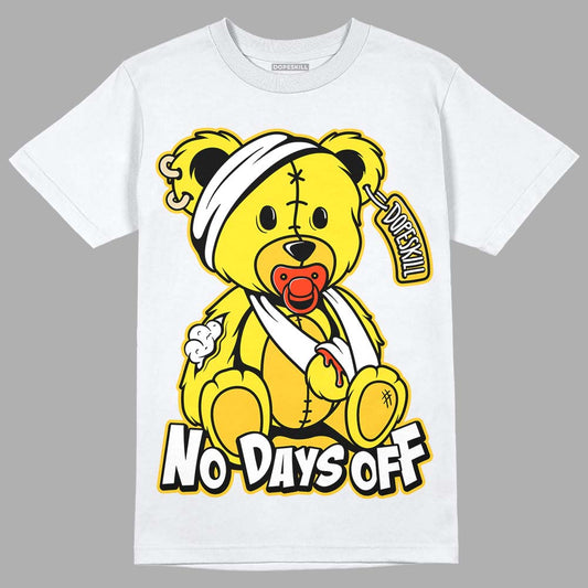 Vivid Sulfur 4s DopeSkill T-Shirt Hurt Bear Graphic