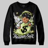 Jordan 4 GS “Light Lemon Twist” DopeSkill Sweatshirt Heaven Sent Graphic Streetwear - Black