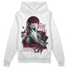 Jordan 1 Retro High '85 OG Metallic Burgundy DopeSkill Hoodie Sweatshirt Boys Don't Cry Graphic Streetwear - White