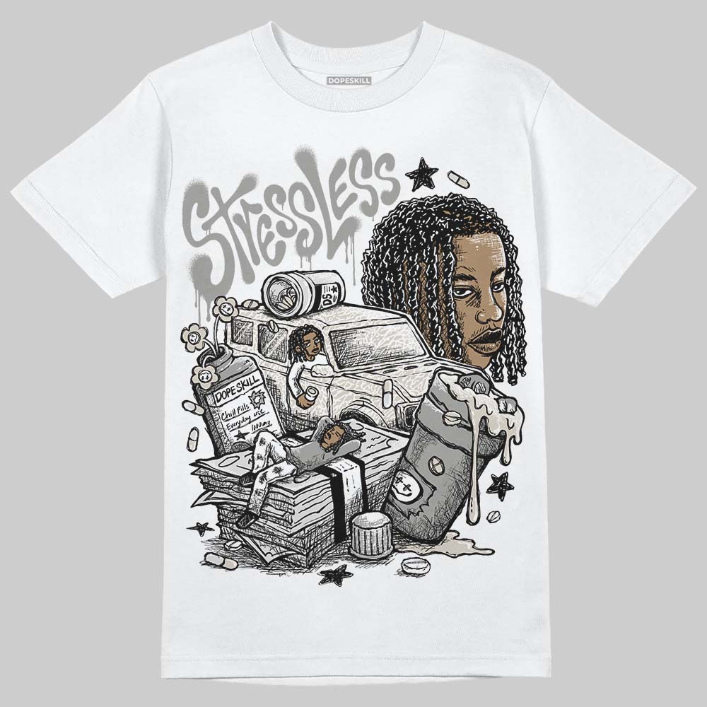 Jordan 3 Retro Pure Money DopeSkill T-Shirt Stressless Graphic Streetwear - White