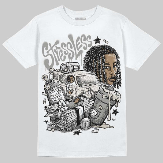 Jordan 3 Retro Pure Money DopeSkill T-Shirt Stressless Graphic Streetwear - White
