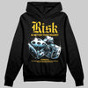 Yellow Sneakers DopeSkill Hoodie Risk Is Better Than Regret Graphic Streetwear - Black