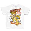 Yellow Sneakers DopeSkill Toddler Kids T-shirt Money Callin' Graphic Streetwear - White