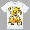 Jordan 6 “Yellow Ochre” DopeSkill T-Shirt Hurt Bear Graphic Streetwear - White