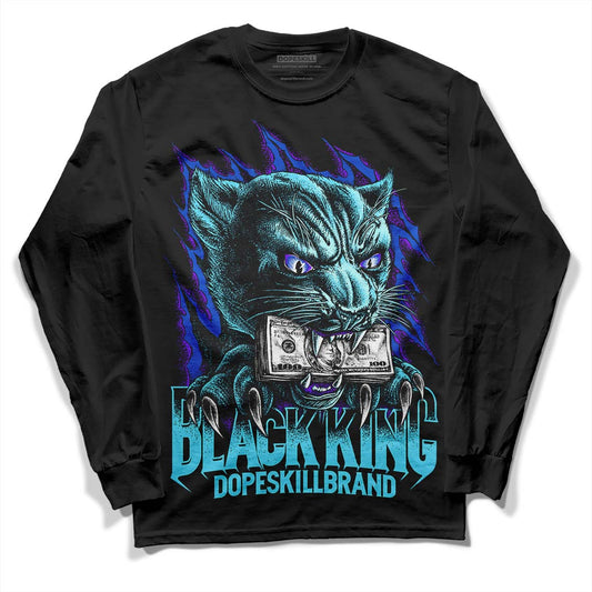 Dunk Low Argon DopeSkill Long Sleeve T-Shirt Black King Graphic Streetwear - Black