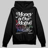 Jordan 11 Retro 285 Atlanta DopeSkill Hoodie Sweatshirt Money Is Our Motive Typo Graphic Streetwear - Black