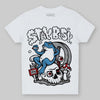 Jordan 10 OG “Steel” DopeSkill Toddler Kids T-shirt Stay Busy Graphic Streetwear - White