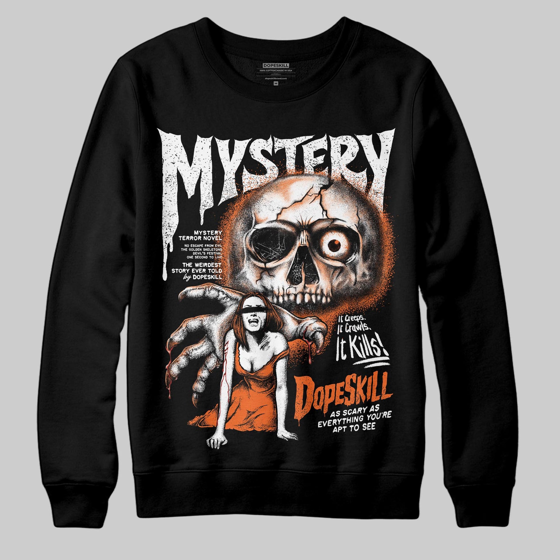 Jordan 1 Retro High OG Shattered Backboard (2025) DopeSkill Sweatshirt Mystery Ghostly Grasp Graphic Streetwear - black
