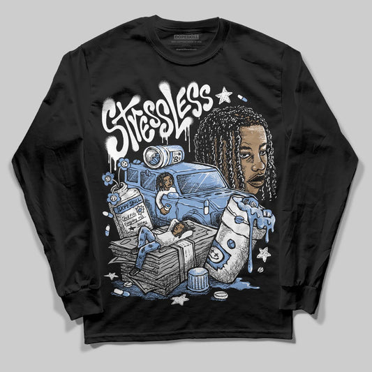 Jordan 4 WMNS 'Forget Me Not' DopeSkill Long Sleeve T-Shirt Stressless Graphic Streetwear - Black