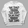 Jordan 3 “Off Noir” DopeSkill Long Sleeve T-Shirt Grind Shine Graphic Streetwear - White