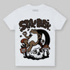 Jordan 1 Low OG “Mocha” DopeSkill Toddler Kids T-shirt Stay Busy Graphic Streetwear - White