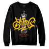 Yellow Sneakers DopeSkill Sweatshirt King Chess Graphic Streetwear - Black