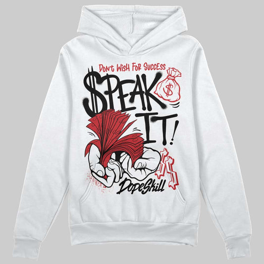 Jordan 14 Golf “Last Shot” DopeSkill Hoodie Sweatshirt Speak It Graphic Streetwear - White