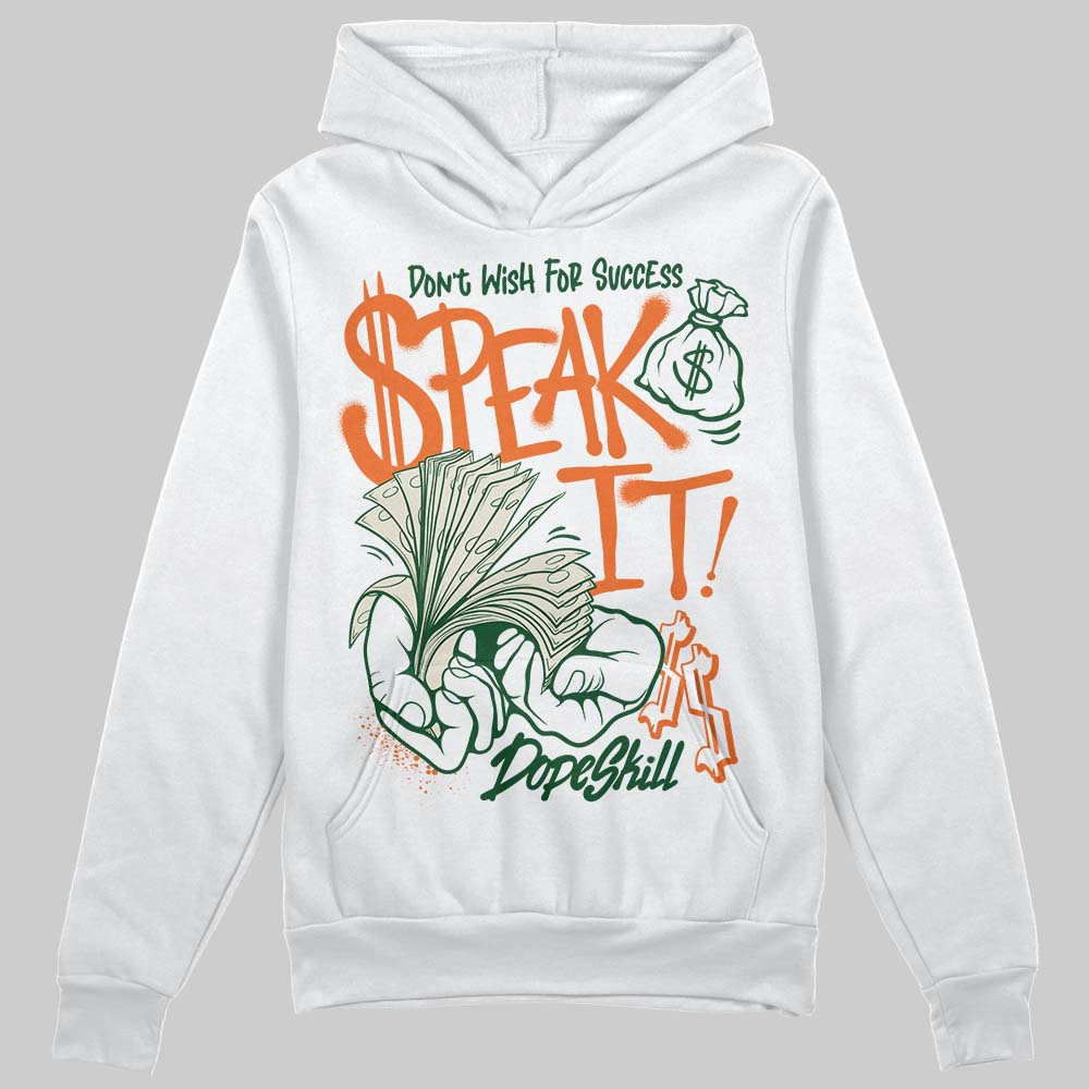 SoleFly x Air Jordan 3 “Fruits Of Our Labor” DopeSkill Hoodie Sweatshirt Speak It Graphic Streetwear - White