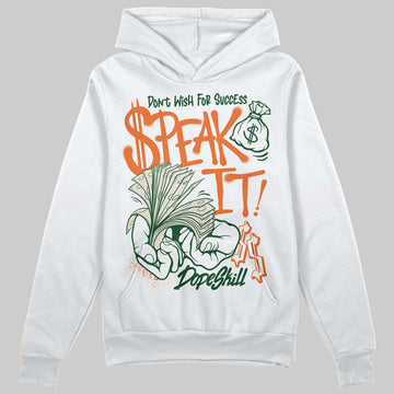 SoleFly x Air Jordan 3 “Fruits Of Our Labor” DopeSkill Hoodie Sweatshirt Speak It Graphic Streetwear - White