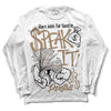 Jordan 5 SE “Sail” DopeSkill Long Sleeve T-Shirt Speak It Graphic Streetwear - White