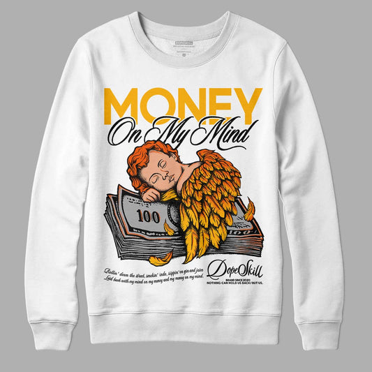 Dunk Low Championship Goldenrod (2021) DopeSkill Sweatshirt MOMM Graphic Streetwear - White