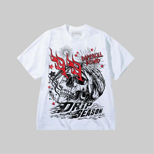 Drip Season DopeSkill Premium T-shirt Streetwear - WHite