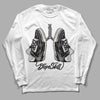 Jordan 3 “Off Noir” DopeSkill Long Sleeve T-Shirt Breathe Graphic Streetwear - White