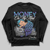Jordan 8 Retro 'Aqua' 2025 DopeSkill Long Sleeve T-Shirt MOMM Graphic Streetwear - Black