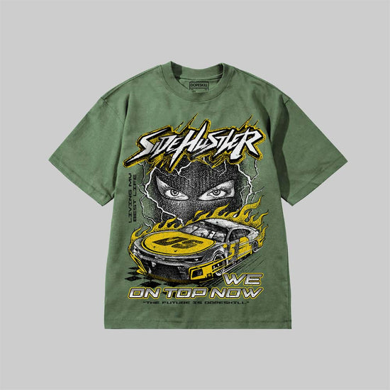 New Side Hustler DopeSkill Premium T-shirt Streetwear - Moss