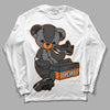 Jordan 3 Retro 'Fear Pack' DopeSkill Long Sleeve T-Shirt Sneakerhead BEAR Graphic Streetwear - White