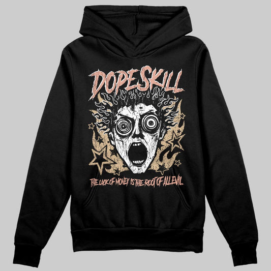 TAN Sneakers DopeSkill Hoodie Sweatshirt Root of Evil Graphic Streetwear - black