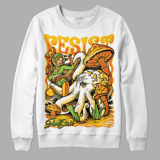 Yellow Sneakers DopeSkill Sweatshirt Resist Graphic Streetwear - White