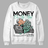 Jordan 3 "Green Glow" DopeSkill Sweatshirt MOMM Graphic Streetwear - White 