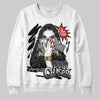Jordan 3 Retro Black Cat DopeSkill Sweatshirt NPC Graphic Streetwear - White