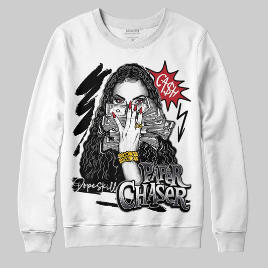 Jordan 3 Retro Black Cat DopeSkill Sweatshirt NPC Graphic Streetwear - White