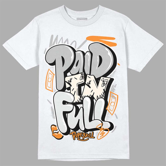 Dunk Low Cool Grey DopeSkill T-Shirt New Paid In Full Graphic Streetwear - White 