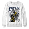 Dunk Low Vintage “Michigan” DopeSkill Sweatshirt Money Loves Me Graphic Streetwear - White