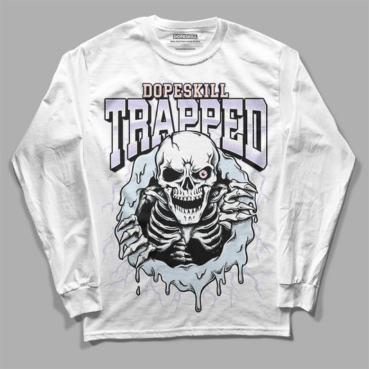 Dunk Low Easter DopeSkill Long Sleeve T-Shirt Trapped Halloween Graphic Streetwear - White