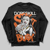 Jordan 1 Retro High OG Shattered Backboard (2025) DopeSkill Long Sleeve T-Shirt Stay It Busy Graphic Streetwear - Black