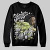 Jordan 4 GS “Light Lemon Twist” DopeSkill Sweatshirt Stressless Graphic Streetwear - Black
