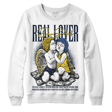 Dunk Low Vintage “Michigan” DopeSkill Sweatshirt Real Lover Graphic Streetwear - White