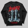 Red Sneakers DopeSkill Long Sleeve T-Shirt Loyalty Graphic Streetwear - Black
