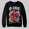 Jordan 11 Retro Low Bred (2025) DopeSkill Sweatshirt Crying Heart Graphic Streetwear - Black