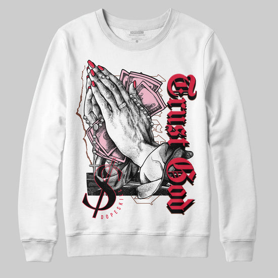 Dunk Low PRM Bacon DopeSkill Sweatshirt Trust God Graphic Streetwear - White