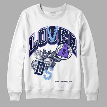 Jordan 5 SE “Georgetown” DopeSkill Sweatshirt Loser Lover Graphic Streetwear