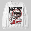 Jordan 4 “Flight Club” DopeSkill Sweatshirt Mystery Ghostly Grasp Graphic Streetwear - White 