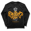 Jordan 12 Retro Black Taxi DopeSkill Long Sleeve T-Shirt Queen Chess Graphic Streetwear - Black