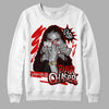 Jordan 1 Retro Low "Black Toe" DopeSkill Sweatshirt NPC Graphic Streetwear - White