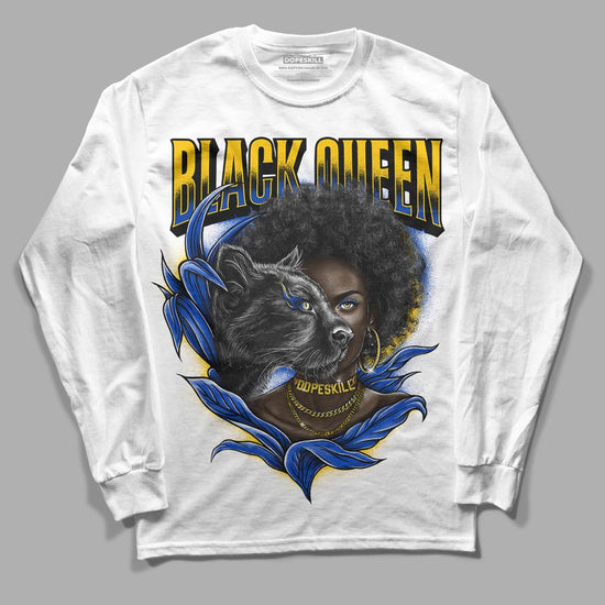 Jordan 14 “Laney” DopeSkill Long Sleeve T-Shirt New Black Queen Graphic Streetwear - WHite