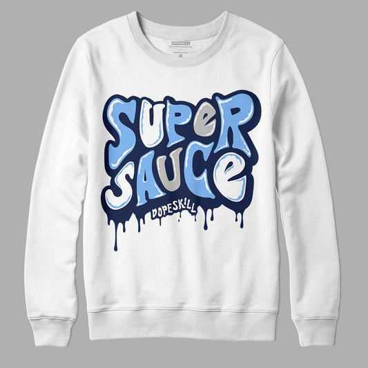 Jordan 5 Midnight Navy DopeSkill Sweatshirt Super Sauce Graphic Streetwear