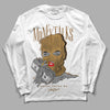 Jordan 13 Wheat 2023 DopeSkill Long Sleeve T-Shirt Money Talks Graphic Streetwear - White