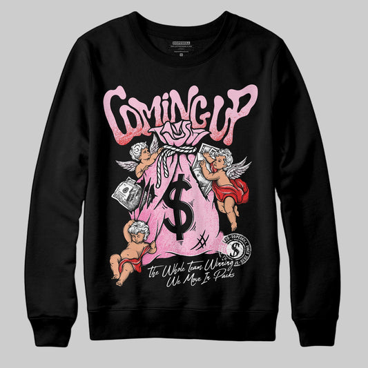 Awake NY x Air Jordan 5 Arctic Pink DopeSkill Sweatshirt Money Bag Coming Up Graphic Streetwear - black