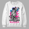 Jordan 1 Low GS “Fierce Pink” Dopeskill Sweatshirt Juneteenth Graphic Streetwear - White 