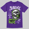PURPLE Sneakers DopeSkill T-Shirt Jealousy Graphic Streetwear - Purple 